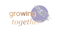 LetsGrowTogether lets grow together speech pathologist letsgrowtogether speechies Sticker