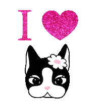 I Love You Heart Sticker