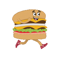 Fitness Running Sticker by In-N-Out Burger