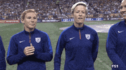 Megan Rapinoe Wave GIF by Seattle Reign FC
