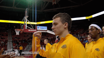 north dakota state basketball GIF by NDSU Athletics