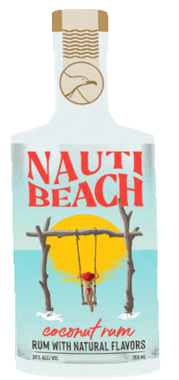 Beach Coconut Sticker by Drink Nauti