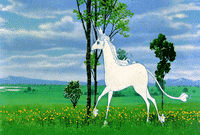 the last unicorn sigh GIF by Maudit