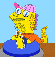 BubblesJackson nft candle cult overlord GIF