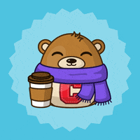 Coffee Winter GIF by Cornell Alumni