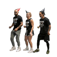 Happy Birthday Fitness Sticker by BlackoutDMV