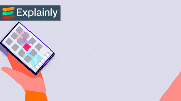 Explainly art animation work color GIF