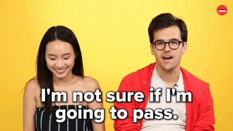 Pass Fail GIF by BuzzFeed