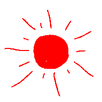 alampranata sun red sun alampranata alamsyahpranata Sticker