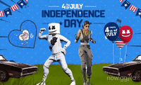 Independence Day Dancing GIF by BlueStacks