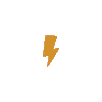 Lightning Bliksem Sticker by studio tent