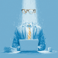 Disappearing Invisible Man GIF by Warwick Brown