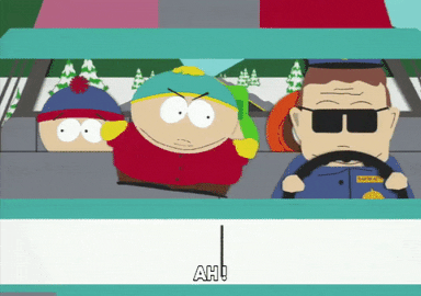 driving eric cartman GIF by South Park 