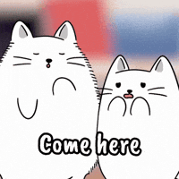 Follow Me Hug GIF by MESA My Emotional Support Animal