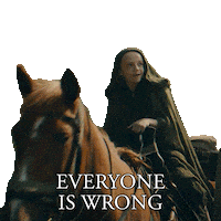 A Knight Of The Seven Kingdoms Horse Sticker by Game of Thrones