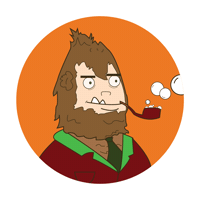 Sasquatch Man Soap Sticker by DrSquatchSoapCo