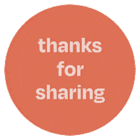 Thanks Love Sticker by Bibelotte