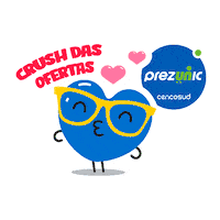 prezunicoficial love amor happiness coracao Sticker