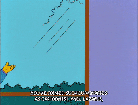happy bart simpson GIF