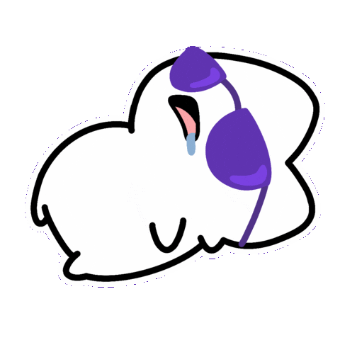 Sleepy Mood Sticker