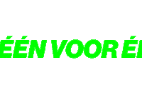 Okkingacommunicatie éénvoorééngroener een voor een eenvooreen Sticker