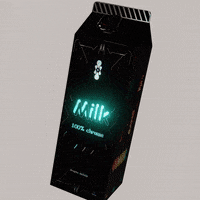 GraphicdeSaim milk comic sans graphicdesaim GIF