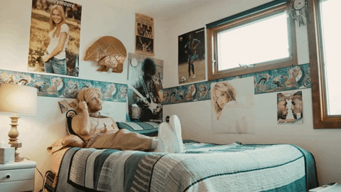 Relaxing Mandy Moore GIF by Aaron Taos