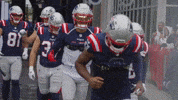 Walk Out Nfl Football GIF by New England Patriots