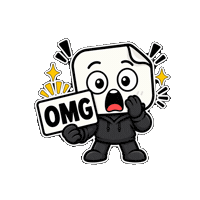 Surprise Wow Sticker by ZTIKIX