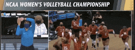 Womens Volleyball Dancing GIF by NCAA Championships