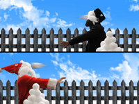 santa claus christmas GIF