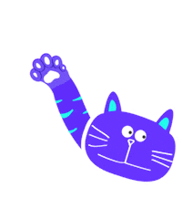 Happy Cat Sticker by Togee Technologies