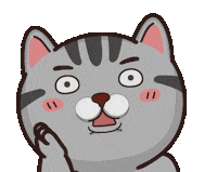 Sorry Cat Sticker by VITA VITA ‧ 塔仔不正經