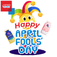 April Fools Sticker by CNI