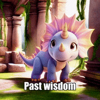 Joy Wisdom GIF by Divineasaur