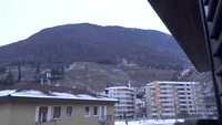 Landslide Partially Buries Hotel in Italian Alps
