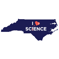North Carolina Steam Sticker by Morehead Planetarium and Science Center