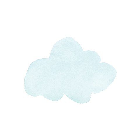 EFrancesPaper giphygifmaker cloud puff puffycloud Sticker