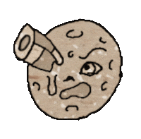 Moon Sticker