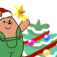Christmas Tree Yes Sticker