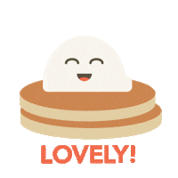 happy icecream Sticker by The Pancake Parlour