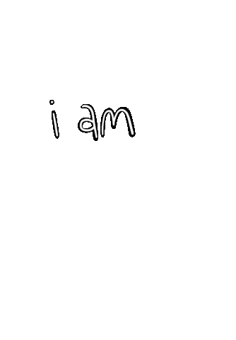 laurenamandagio giphyupload i am affirmations pink and blue Sticker