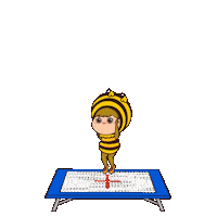Jump 跳 Sticker