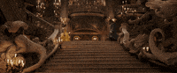 dance staircase GIF by Beauty And The Beast