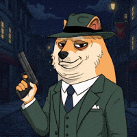 Shiba Inu Illustration GIF by Doge Pound