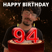 94Th Birthday GIF