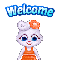 Welcome Back Thank You Sticker by Lucas and Friends by RV AppStudios