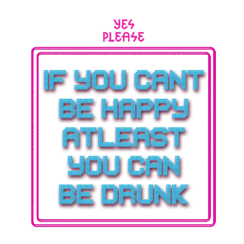 palacemanila yes drink beer ball Sticker