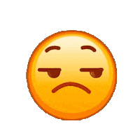 Emoji Chateado Sticker by Bel Diniz