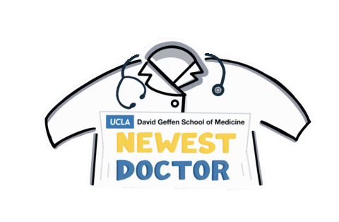 Graduation Doctors Sticker by UCLA